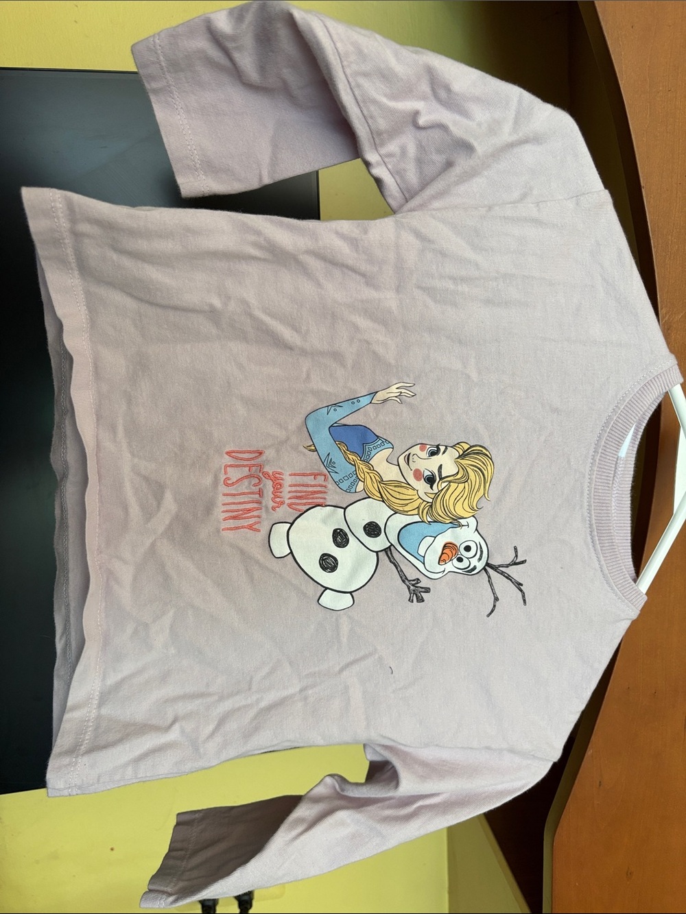 Zara Disney Classics Long Sleeve Shirt w Elsa and Olaf